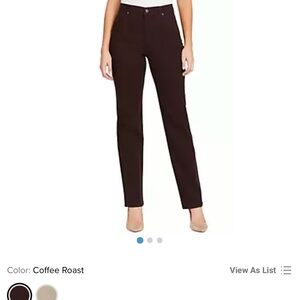 NWOT Gloria Vanderbilt Brown (Coffee Roast) Pants